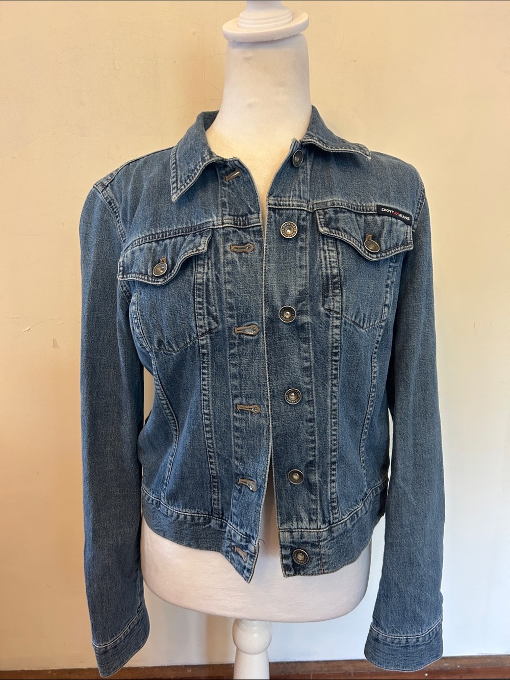 DKNY Classic Jean jacket Size M EUC